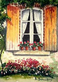 Berrin Duma Suluboya Suluboya Cicekler Mail Art