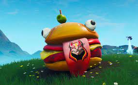 It can be seen in some of save the world's suburb areas, in battle royale, and can currently be found in party royale. Fortnite Where To Visit The Drift Painted Durr Burger Head Location For The Road Trip Challenge