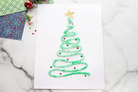 Today i'm going to show you how to make. Salt Painted Christmas Tree The Best Ideas For Kids