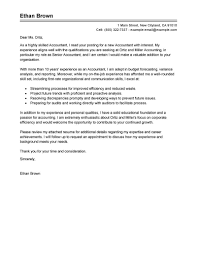 Best Accountant Cover Letter Examples Livecareer