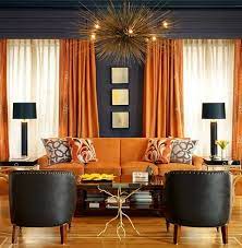 Por lo que se vuelve especialmente recomendado para dar vida a dormitorios, aunque en salas, baños y cocinas también puede verse muy bien. Decoracion De Salas De Estar En Color Naranja