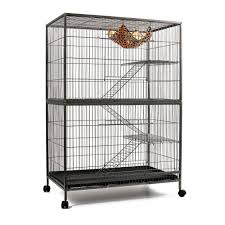 Bird Cage On Wheels For Sale I Pet 140cm 4 Level Bird Ferret Parrot Cage Aviary Cat Budgie Hamster Castor Bird Supplies Pet Cage Ferret Cage