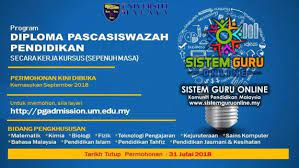 Memiliki ijazah yang bersesuaian dengan subjek yang di pohon 4.pengalaman mengajar akan diutamakan. Dpli 2021 Upsi Permohonan Program Dpli Um Diploma Pascasiswazah Pendidikan