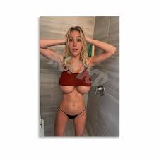 Amazon.com: DSCRWER Sexy Model Poster Zoe Moore Sexy Sexy Girl Body Art  Poster with Big Boobs (3) Canvas Painting Posters And Prints Wall Art for  Living Room Bedroom Decor 20x30inch(50x75cm): Posters &