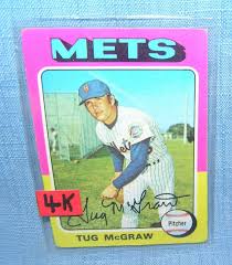 Mcgraw was one of the sport's most exuberant and popular figures during the 1970s and 1980s as a pitcher with the new york mets and the philadelphia phillies. Vintage Tug Mcgraw Ny Mets All Star Baseball Card