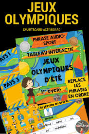 Script et cursif en noir et blanc document d'activités en français sur le jeux olympiques d'hiver qui s'adresse aux élèves de la 1e à la 3e année du primaire. 60 Idees De Jeux Olympiques D Ete Rio 2016 Jeux Olympiques Olympique Jeux