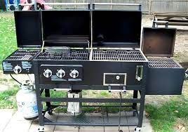 4 Burner Gas Charcoal Smoker Grill Combo Charcoal Smoker Best Smoker Grill Gas And Charcoal Grill