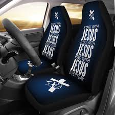 Start With Jesus Nvy05a Suv Seat Covers Car Seats Seat Covers