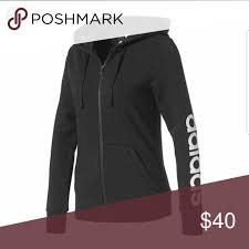 Black And White Adidas Hoodie Adidas Jacket Adidas Jacket White Adidas Jackets