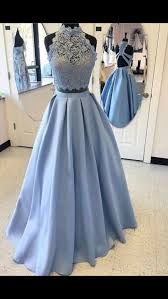 On a toutes les robes de bal de promo qu'il vous faut. Robe Bleu 2 Pieces Robe De Bal En Satin Robe De Bal Belle Robe