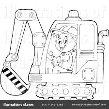 Construction worker by memoangeles construction worker looking at blueprints. Construction Worker Clipart 1356351 Illustration By Visekart