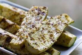 In one medium raw zucchini, you'll get just 33 calories, along with two grams of fiber and more than two grams of protein. Traeger Grilled Zucchini And Yellow Squash Pellet Grill Side Dish