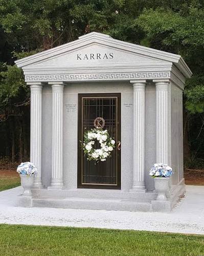 Custom Private Family Mausoleum Portfolio — Brown Memorials