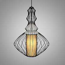 As opposed to the multiple arms and lamp shades on a chandelier, medium and large pendants group on or more light sources all under one shade. Pendant Lights 1 Light Modern Simple Artistic Lightingo Co Uk