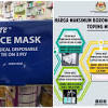 D face shield topeng penutup wajah savety mask pelindung muka murah termurah. 1