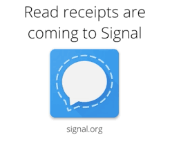 I trust signal because it's well built, but more importantly, because of how it's built: Signal Messenger App To Soon Get Read Receipts Feature Iphone In Canada Blog