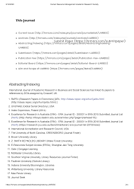 It is an open access, international journal with a primary objective to provide the academic community and industry for the submission of original research and applications related to management, business studies and allied areas of social sciences domain. 2