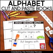 Your free piano practice lessons are available in several file formats and sizes. Cut And Paste Alphabet Books To Teach Letter Recognition And Beginning Sounds The Printable Princess