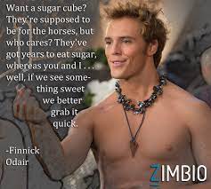 Maybe you would like to learn more about one of these? Finnick S Sugar Cubes Catching Fire Quotes Zimbio
