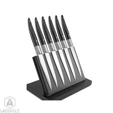 Bloc Magnetique 6 Couteaux Steak Expression Taille Taille Unique Couteaux A Steak Deco Contemporaine Et Coffret