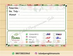 Nota pengiriman olshop dan buat label pengiriman. New The 10 Best Travel With Pictures Label Pengiriman Online Shop Ukuran 11 5 X 8 Cm Kartu Nama Bisnis Kartu Nama Desain Logo Bisnis