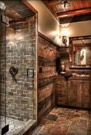 21 Ways To Achieve The Rustic Look In Any Part Of Your Home With Images Rustic Bathrooms Cabin Bathrooms Rustic Bathroom Designs