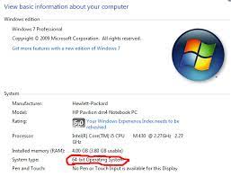 How To Tell If A Windows Computer Has A 64-Bit Cpu Or Os - Super User