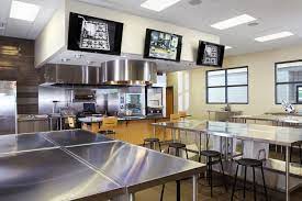 Culinary Arts Lab Commercial Kitchen Design Kitchen Design Culinary Arts