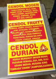 Like many other durian lovers, we were very curious so we went to look for it. Durian Cendol Rojak Cendol Shah Alam Seksyen 24