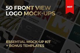 50 Logo Mockup Branding Bundle Logo Mockup Branding Mockups Branding