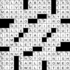 We did not find results for: La Times Crossword 1 Dec 20 Tuesday Laxcrossword Com
