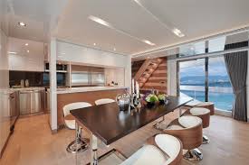 The kitchen might not be the most important part of a luxury yacht but if love of cooking or long sailing trips aren't good reasons for a clever yacht kitchen design then we don't know what is. What S On Trend In Yacht Interior Design For 2021 Horizon Yacht Usa