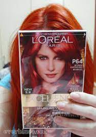 Everbluec Loreal Paris New Excellence Fashion Hair Dye In Intense Copper Red Red Hair Color Chart Natural Red Hair Red Hair Color