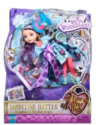 Ever After High Way Too Wonderland Madeline Hatter Doll New Ever After Dolls Custom Monster High Dolls Monster High Characters