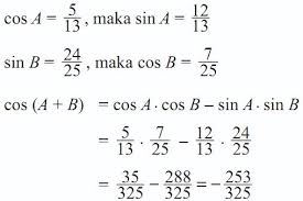 October 18, 2015 at 11:23 am. Rumus Trigonometri Kelas 11 Lengkap Beserta Contohnya Sains Seru
