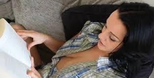 Brunette downblouse at the college - 18 Year Old, Brunette ...