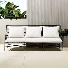 Get 5% in rewards with club o! Breton Black Metal Sofa Reviews Cb2
