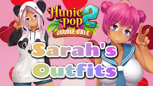 HuniePop 2: Double Date Sarah Outfits Guide - Hey Poor Player