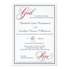 Create and order wedding invitation suite (including invites. Red God Is Love Christian Wedding Invitations Zazzle Com In 2021 Christian Wedding Invitation Wording Christian Wedding Invitations Christian Wedding