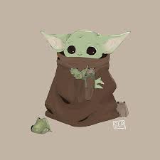 Ser On Instagram Mmm Frogs A Quick Baby Yoda Drawing Bc He S So Cute Mandalorian Babyyoda Artistsoninstagra Yoda Drawing Star Wars Drawings Yoda Art