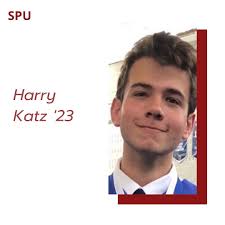 Meet Harry! Harry Katz is a sophomore with a double major in American  Studies and French who has lived all over the US, from the tip of Florida  to the coast of