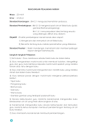 Text of contoh rancangan pengajaran harian jawi. Bonda Contoh Rancangan Pengajaran Harian Percuma Rph