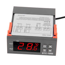 3 pin power socket, female. Digital Stc 1000 Temperature Controller Thermostat Sensor Shopee Philippines