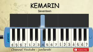 Download not angka, download not balok, lagu barat, lagu indonesia, not angka, not angka afgan, not balok, not balok terpukau, partitur, piano score 24 komentar: Not Pianika Kemarin Seventeen Tutorial Youtube