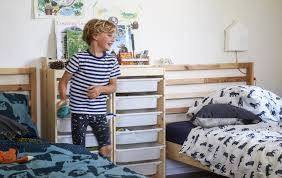 Doing makeover for children's bedroom is a fun thing to do. A Playful Kids Bedroom Makeover For Two Siblings Ikea
