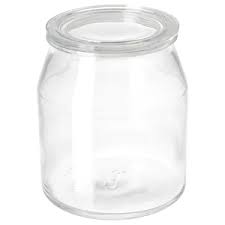 Ikea 365 Jar With Lid Glass Height 7 Diameter 6 Ikea Jar Diy Storage Containers Glass
