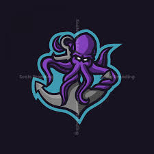Kraken Mascot Logo in 2022 | Mascot, Kraken, Logo design