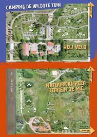 plattegrond netl de wildste tuin plattegrond tuin camping
