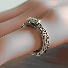 Maybe you would like to learn more about one of these? Amazon Com Ouroboros Ring Snake Jewelry Dragon Silver Sterling Celtic Khaleesi Biker Gypsy Handmade