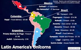 Latin america is the area of the americas where spanish, portuguese, or french prevails. Number Of Latin American Unicorns Increases Seven Fold In Two Years